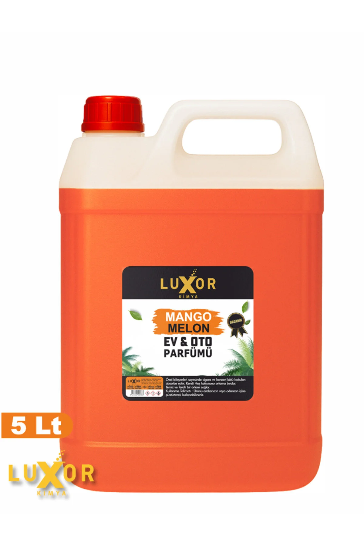 Luxor Kimya Mango & Melon (Kavun) Ev ve Oto Kokusu 5 Lt