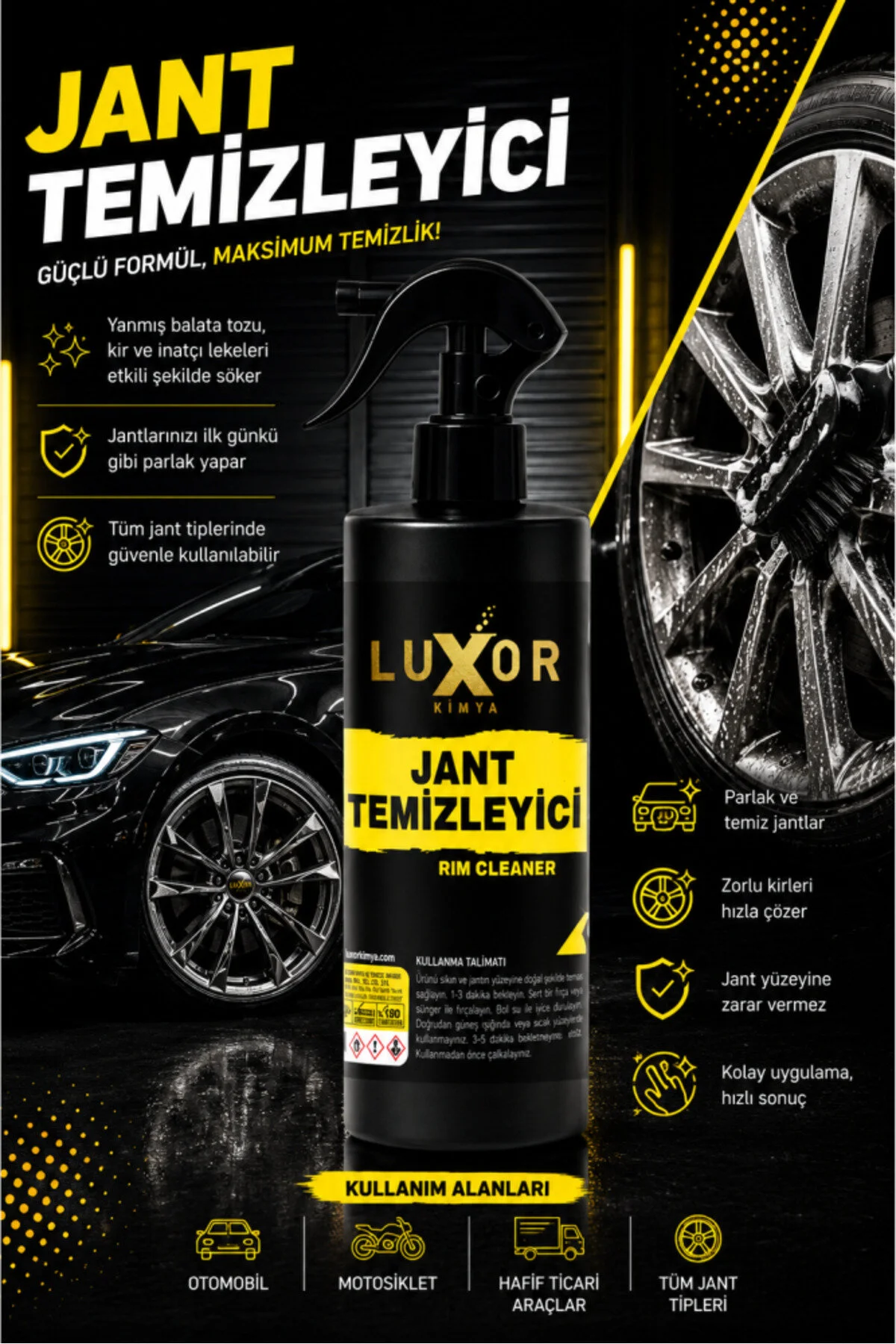 Jant Temizleyici 200 ML görsel 2