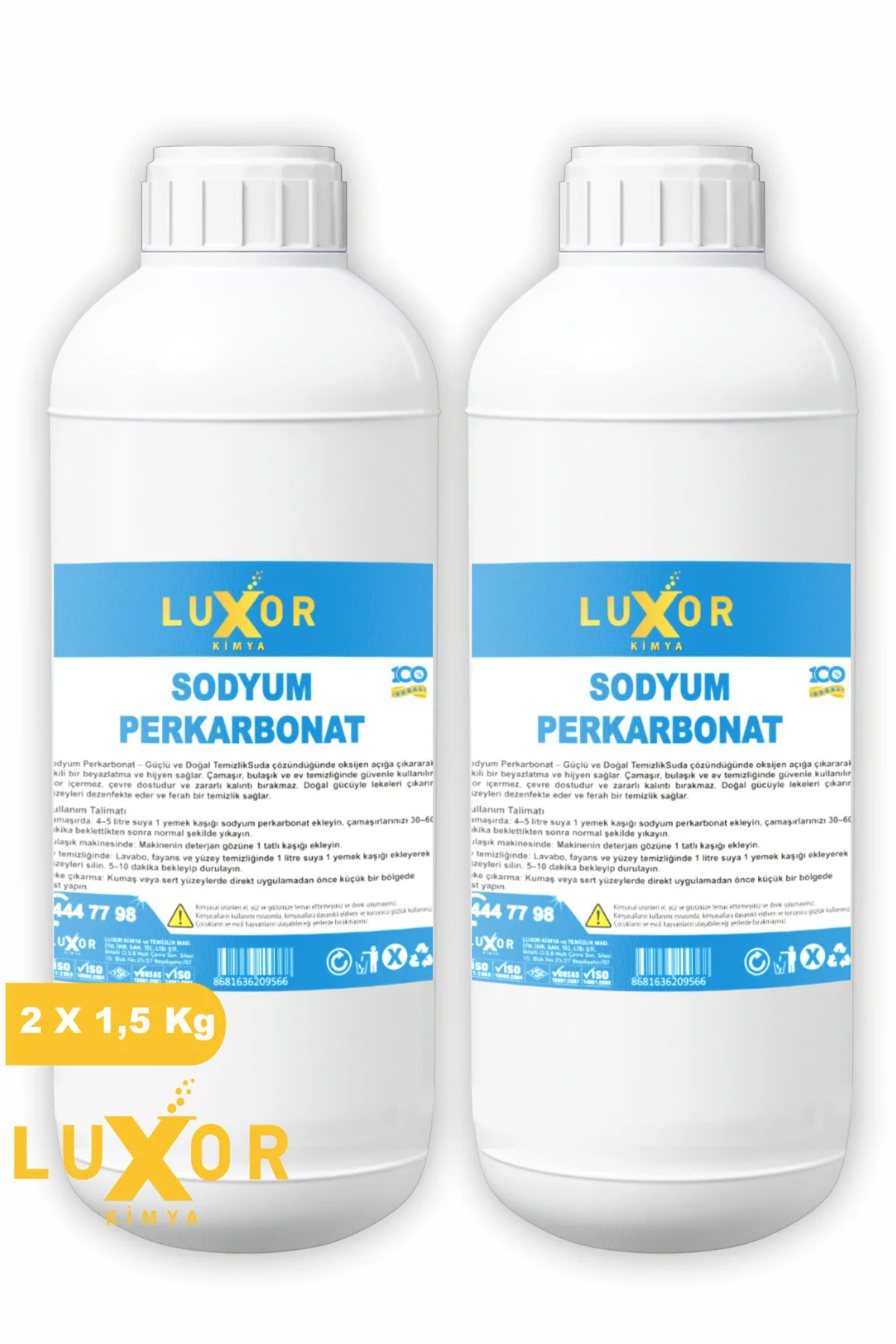 Sodyum Perkarbonat 3 kg (2 X 1,5 Kg)