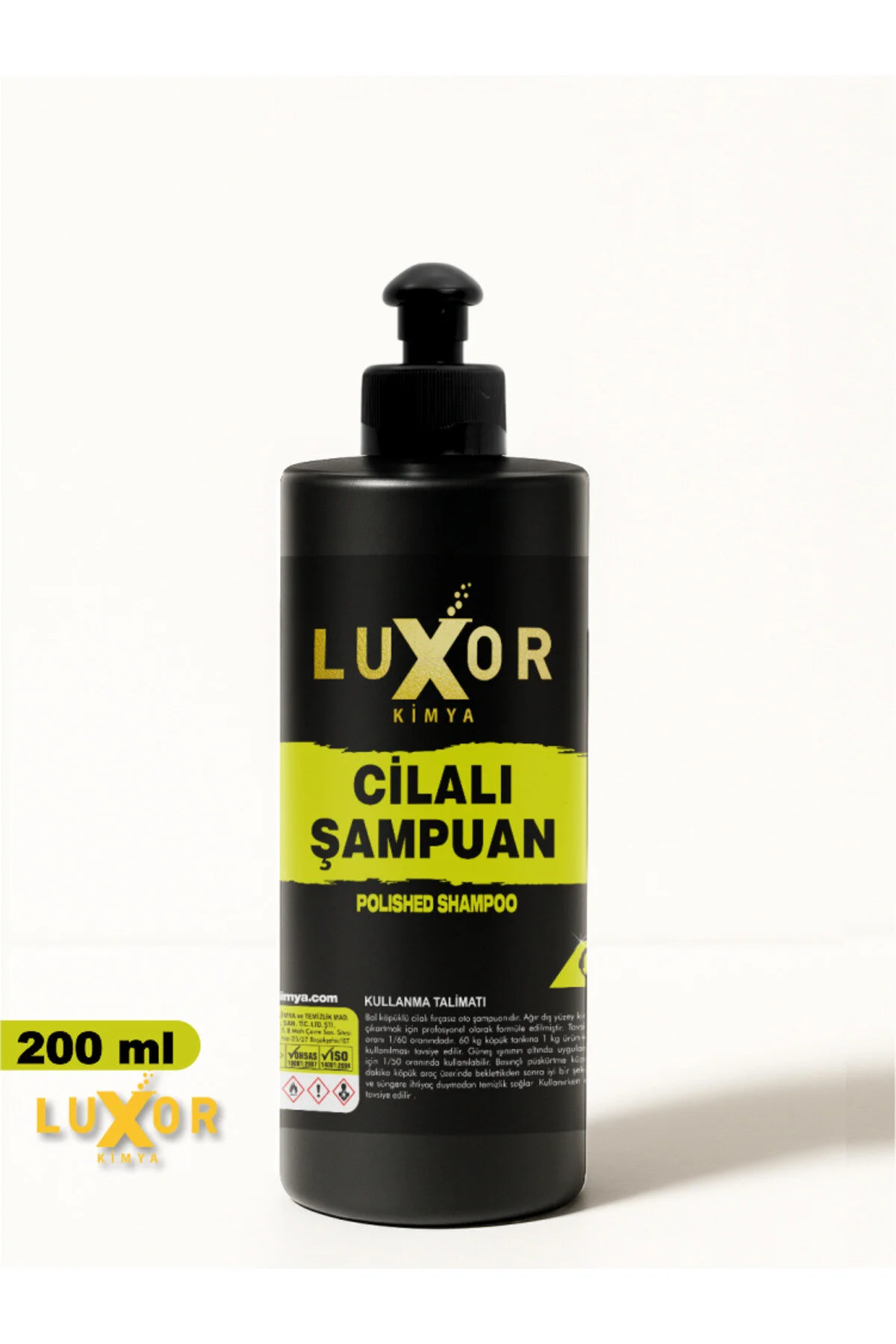 200ML 4'lü Oto Bakım Seti Oto Yıkama Seti görsel 4