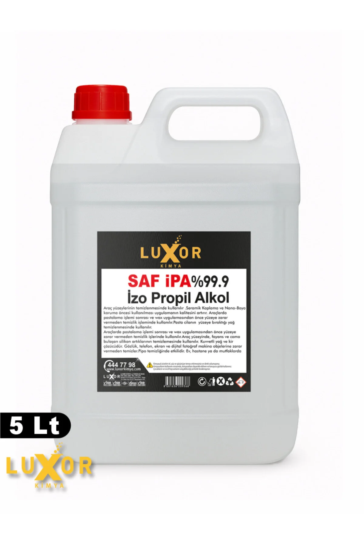 Saf İzopropil İpa 5 Lt