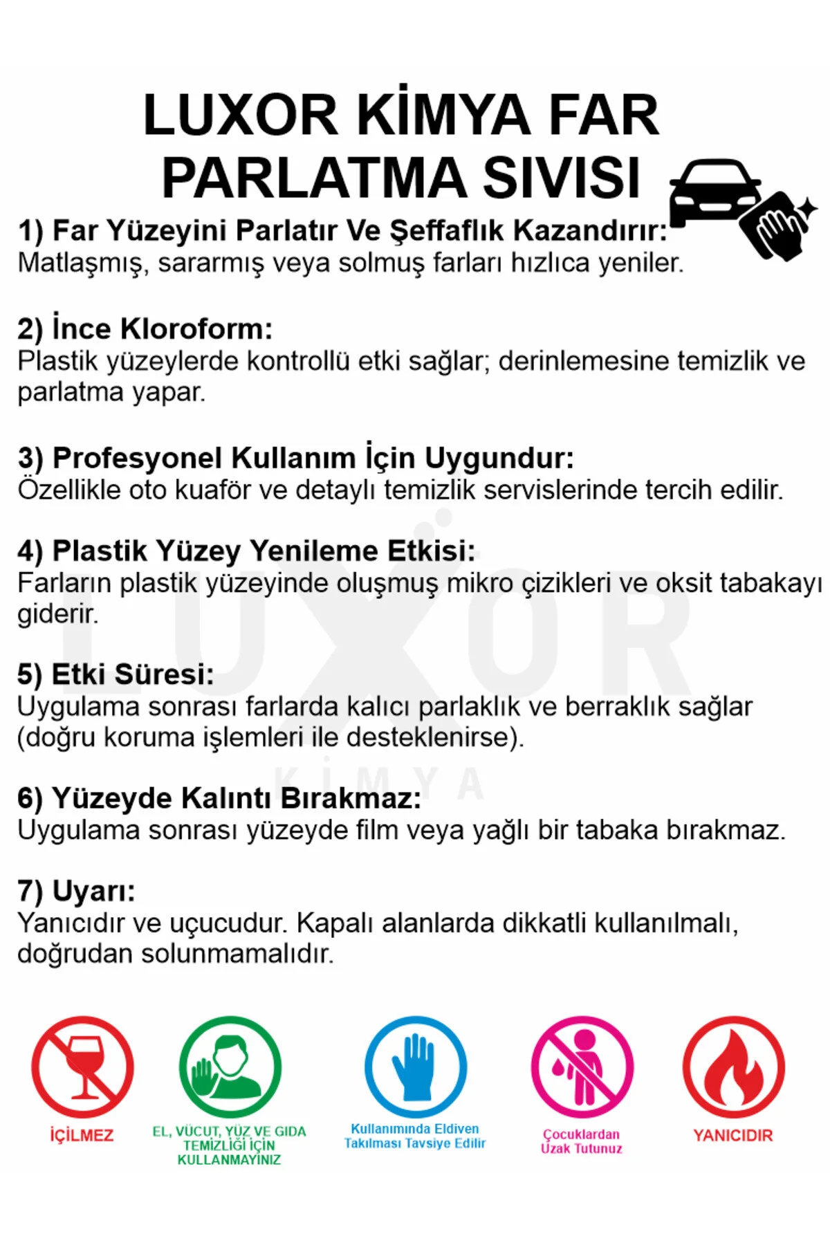 Far Parlatma Far Parlatıcı Far Temizleme 2 x 1.250 Kg görsel 3