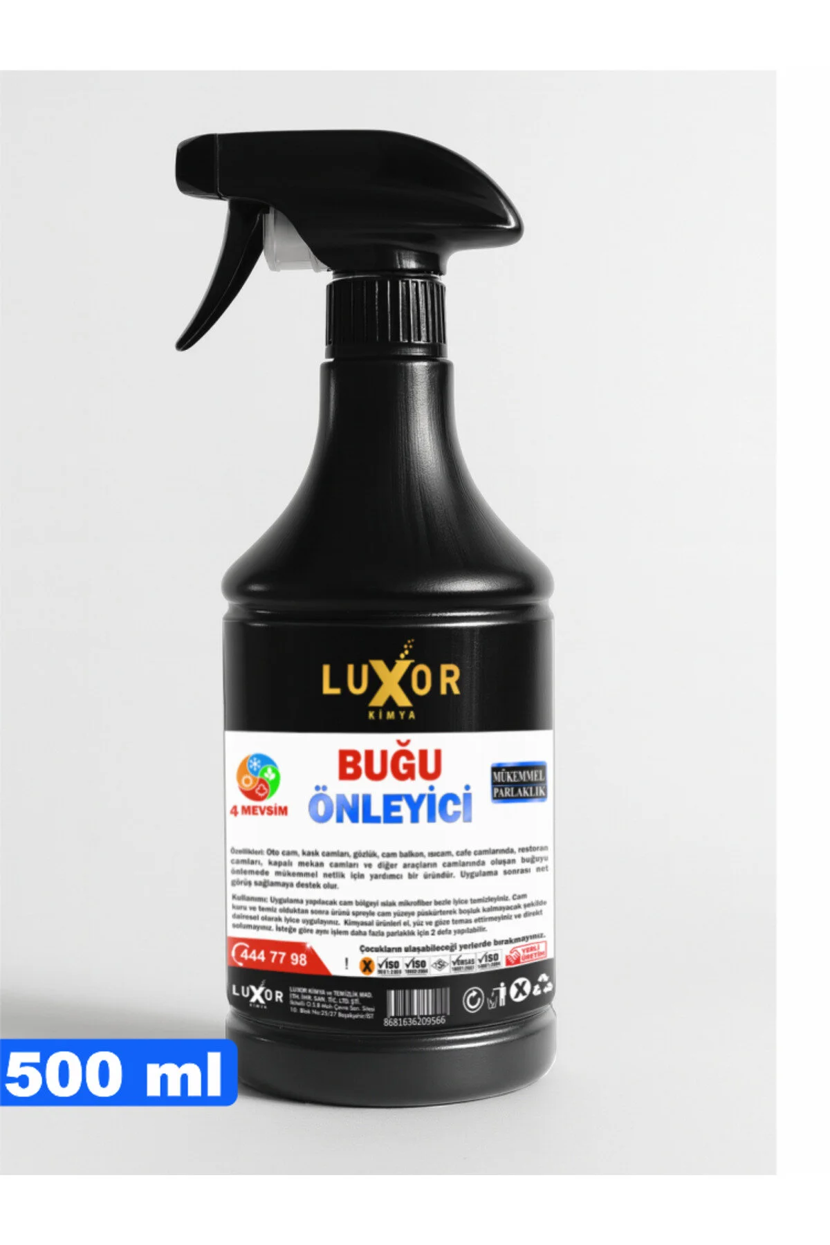Luxor Kimya Buğu Önleyici 500 ML