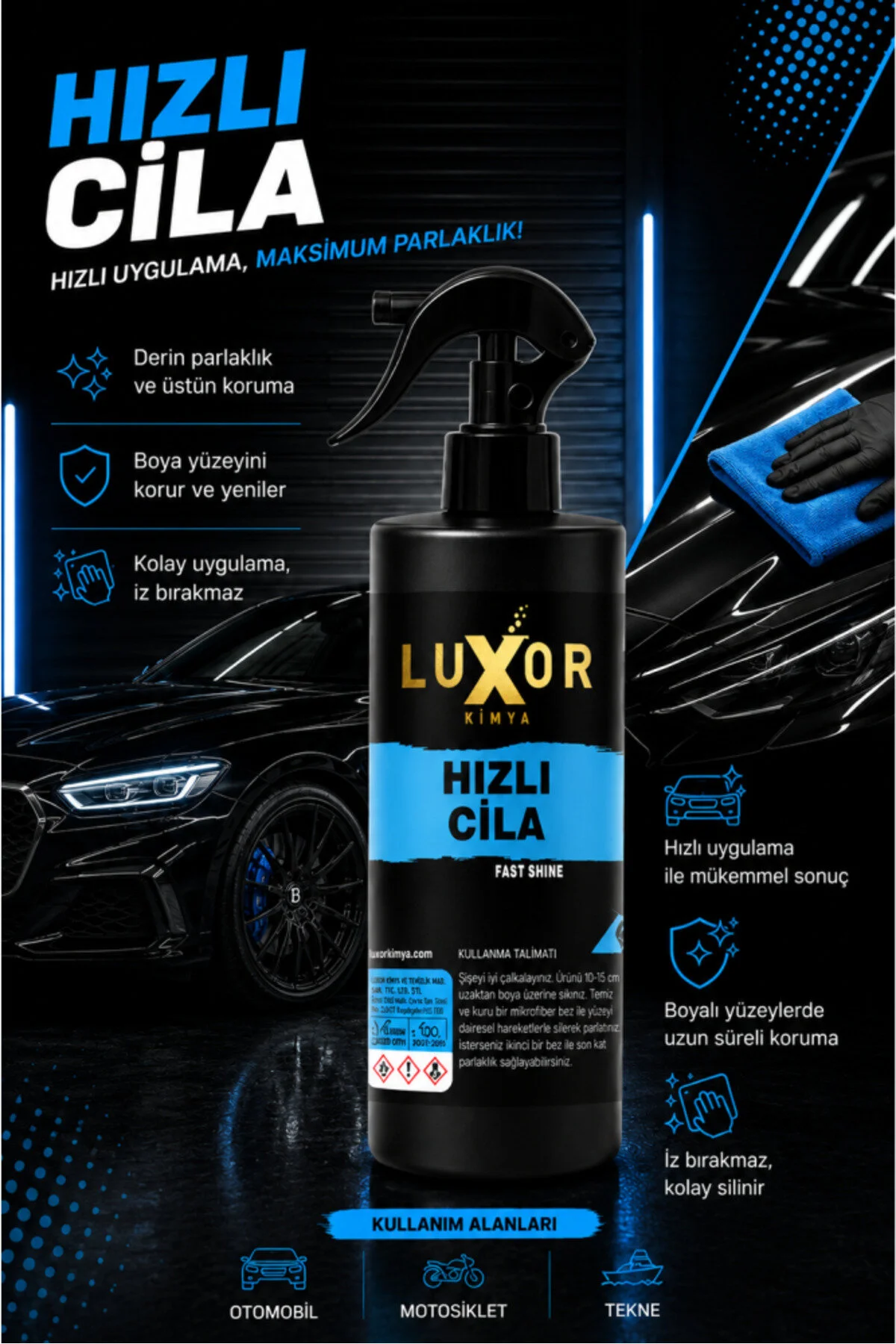 Hızlı Cila 200 Ml görsel 2