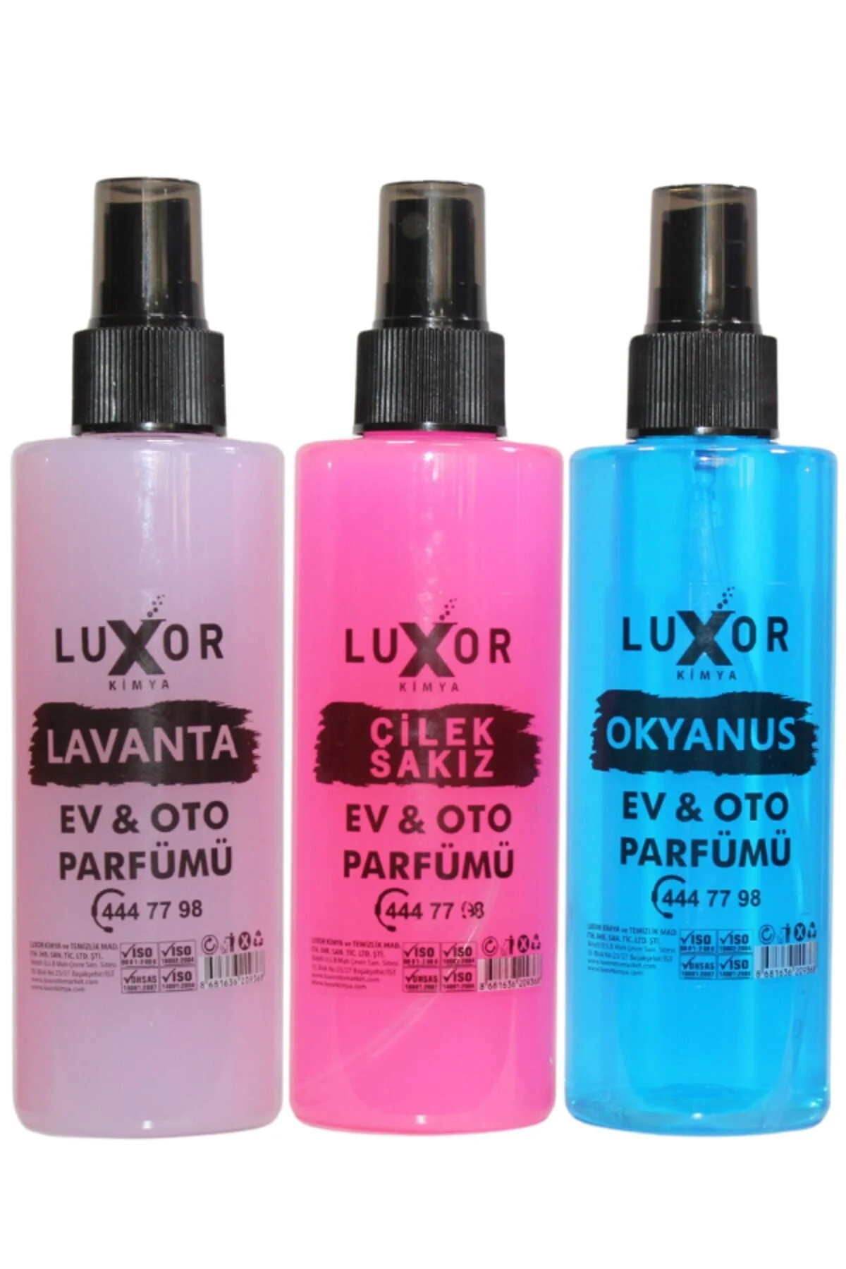 Lavanta - Çilek Sakız - Okyanus 200 ML
