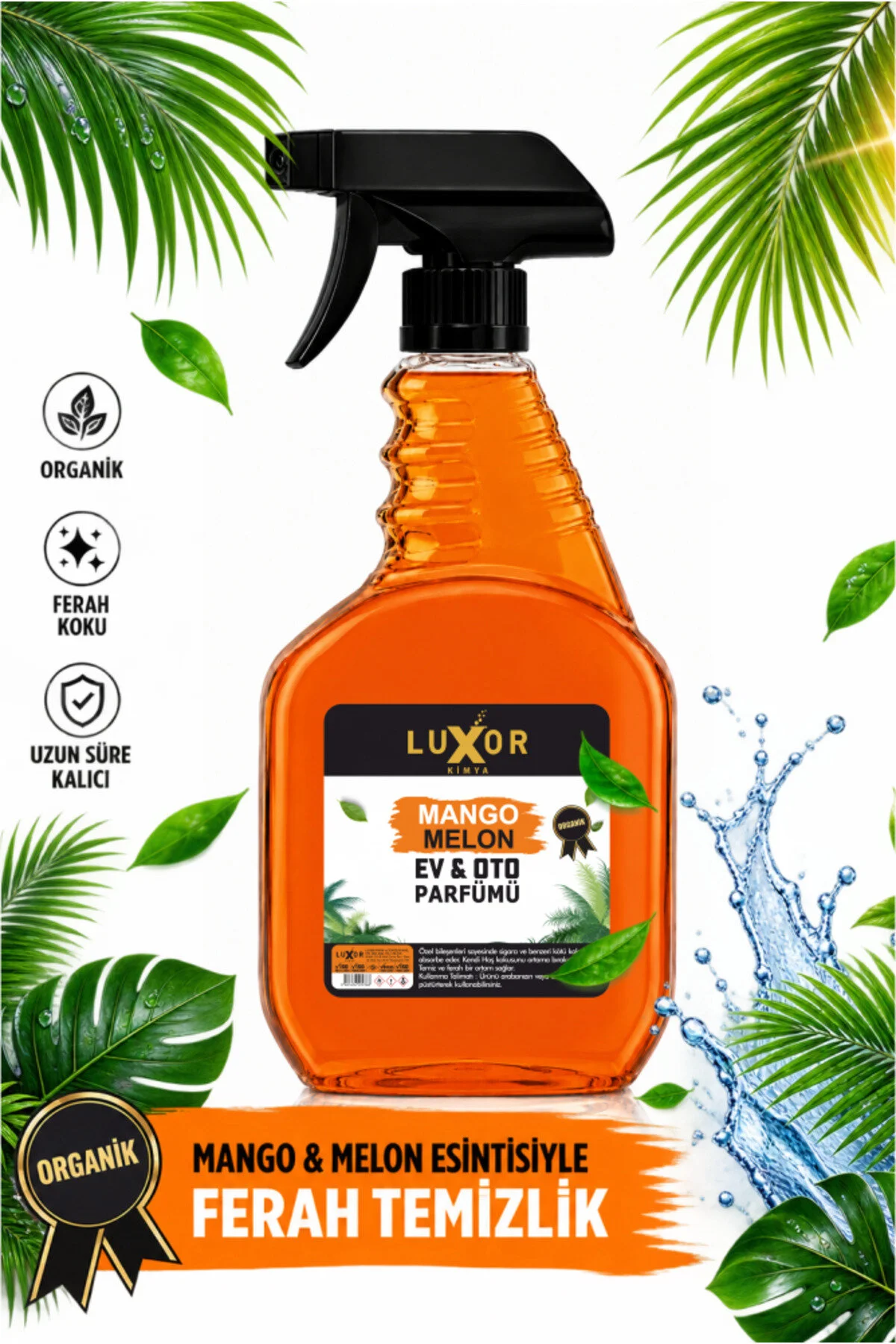 Luxor Kimya Mango Kavun Oto Kokusu 1 Lt görsel 2