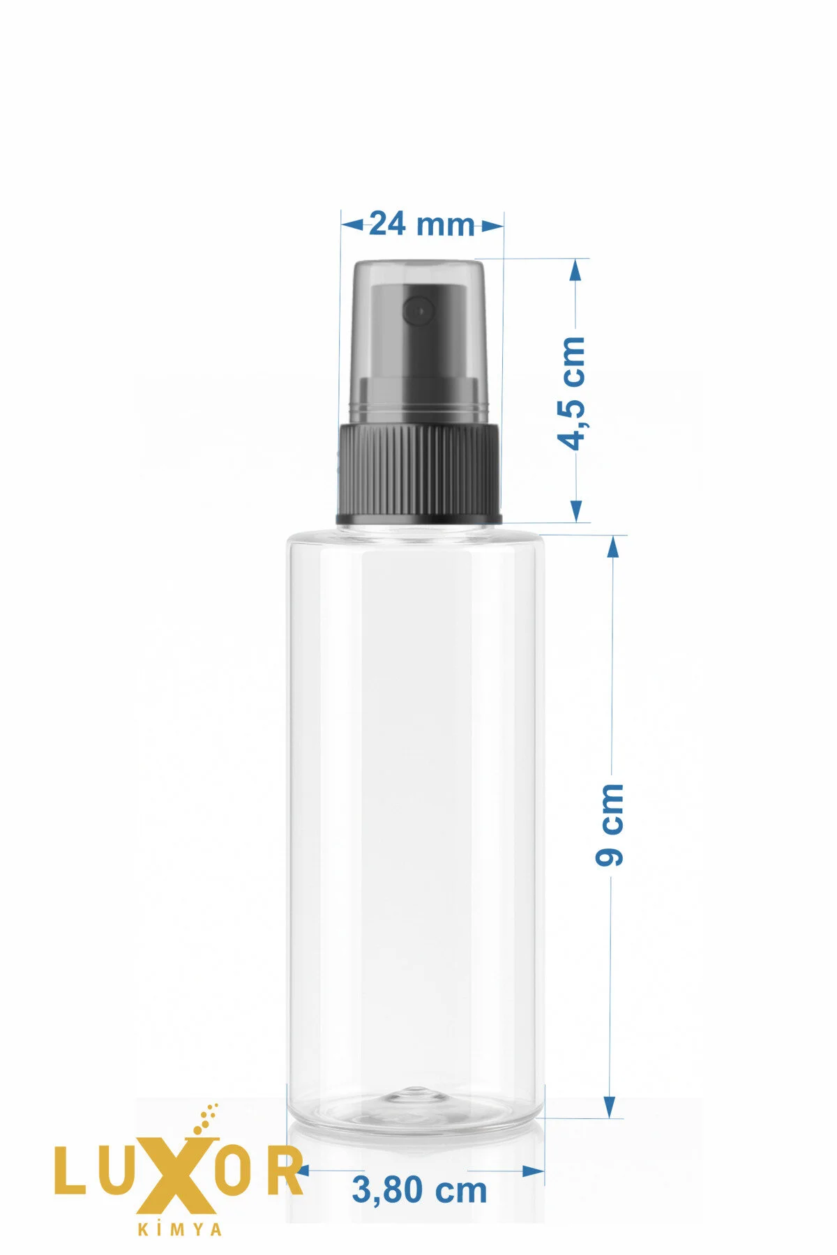 100 ML Boş Spreyli Şişe - 48 Adet görsel 3