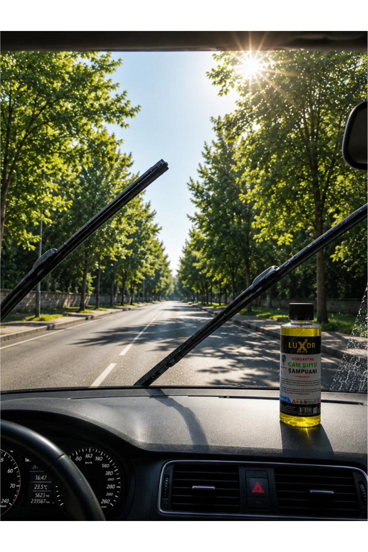 Konsantre Oto Cam Suyu Şampuanı 100ML 1 Adet görsel 3
