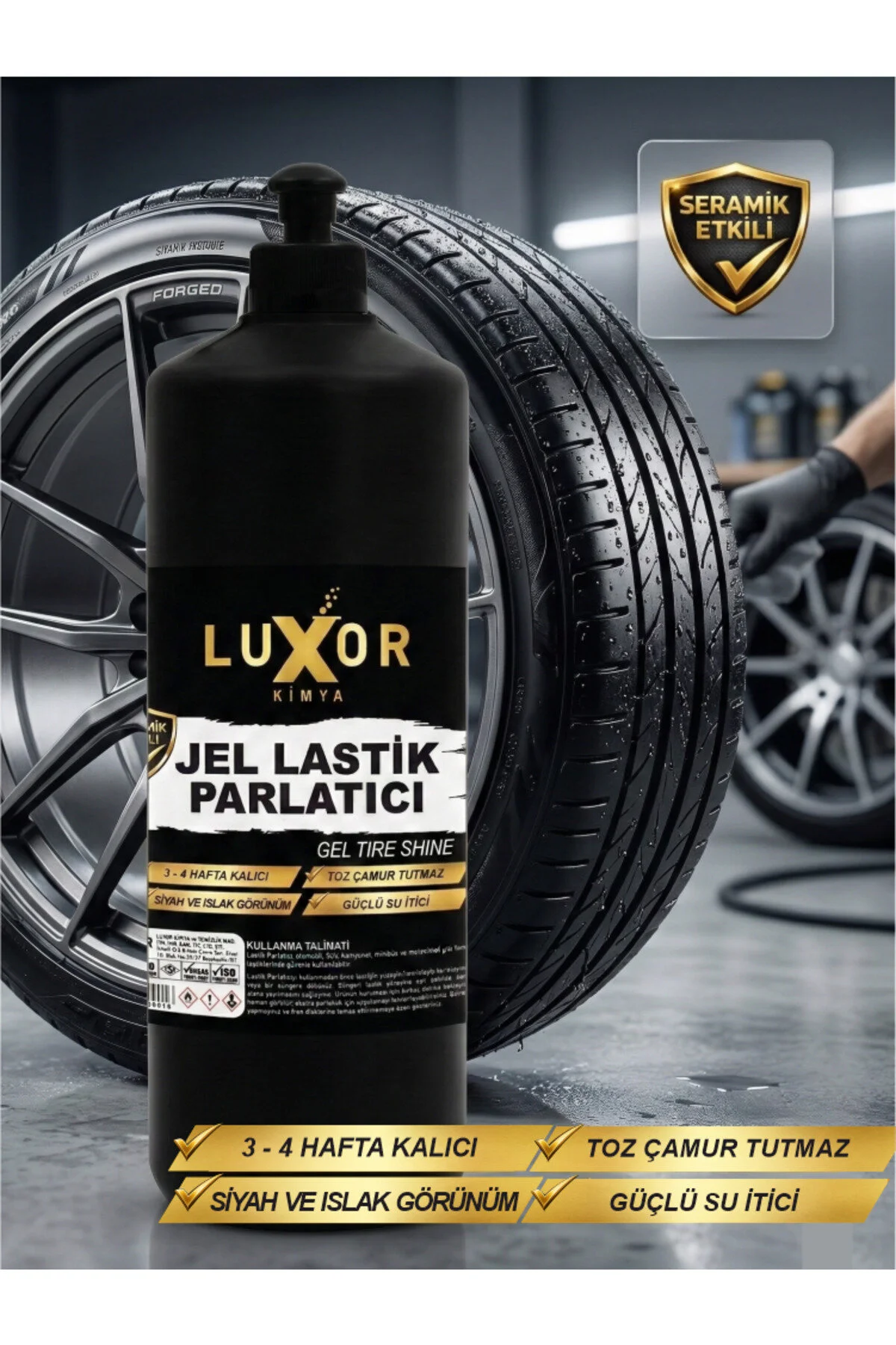 Jel Lastik Parlatıcı 200 ML görsel 2