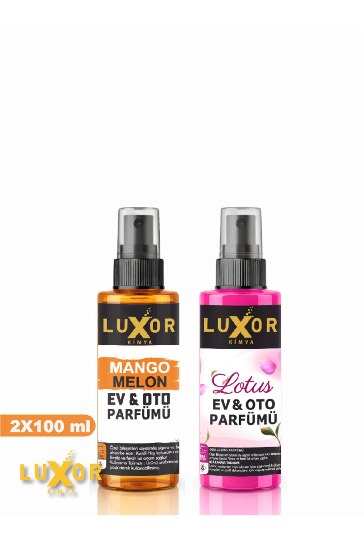 Oto Parfümü Mango Kavun & Lotus 100 ML | Oto Kokusu | Araç Parfümü | Sprey Oto Kokusu görsel 3